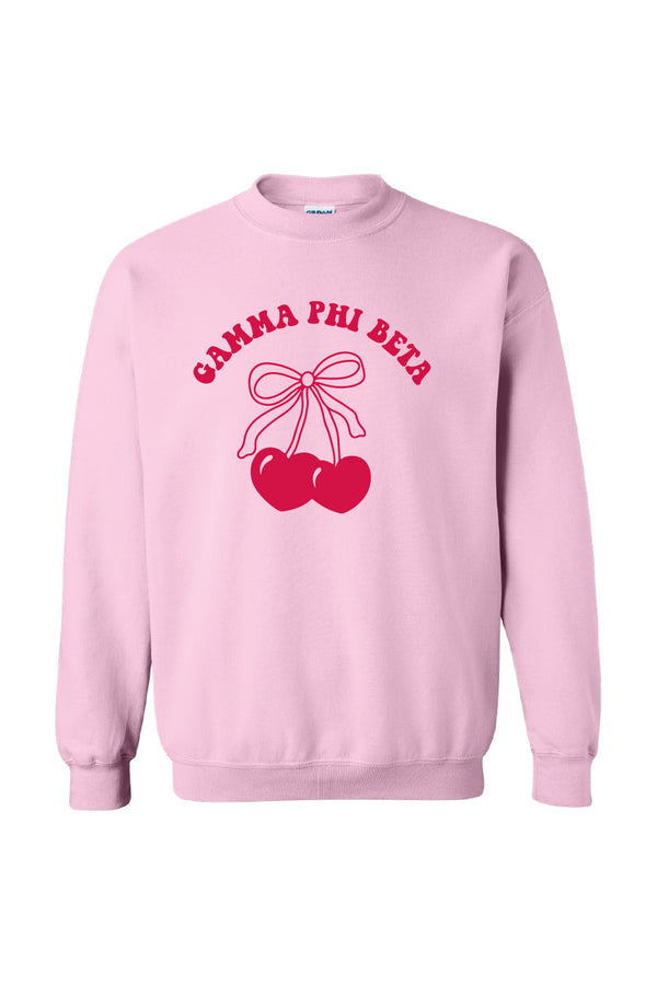 Cherry Bow Crewneck