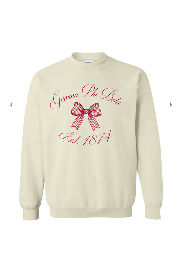 Holiday Bow Crewneck