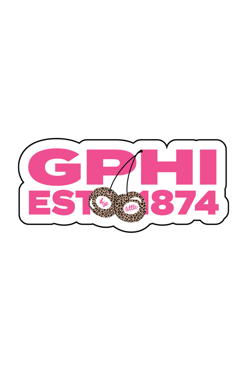 Cherry Big Little Sticker