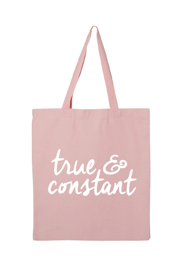 True & Constant Pink Tote - Crescent Corner - Gamma Phi Beta Official Online Store 