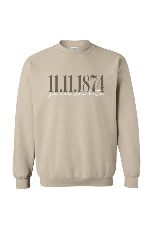 11.11.1874 Sweatshirt