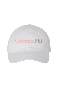 Gamma Phi Two Tone Hat
