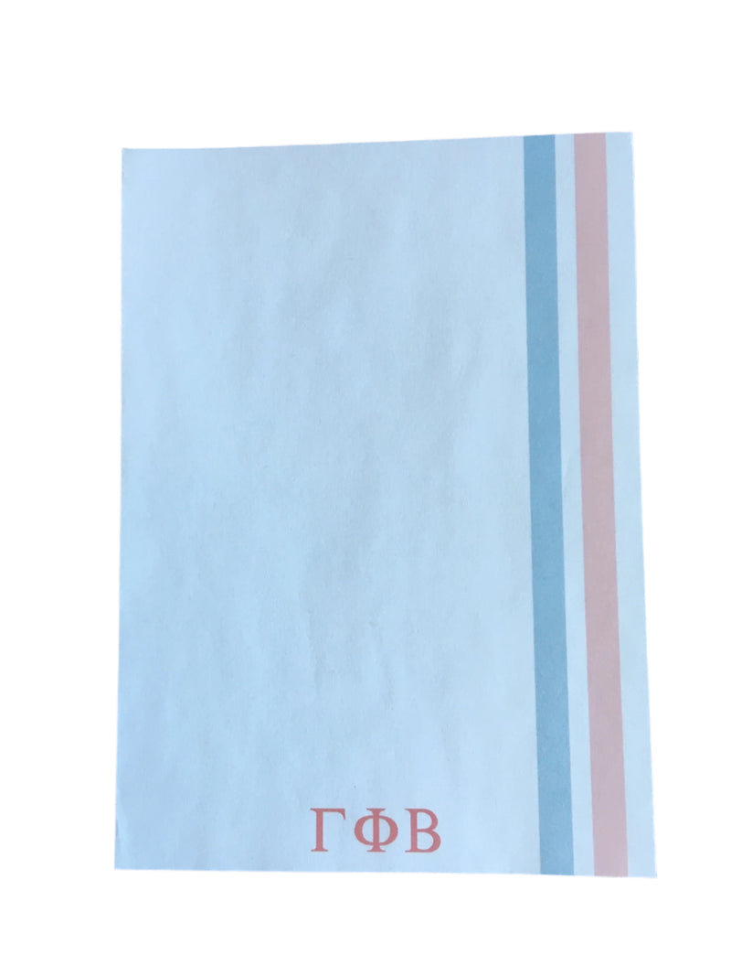 Striped Notepad